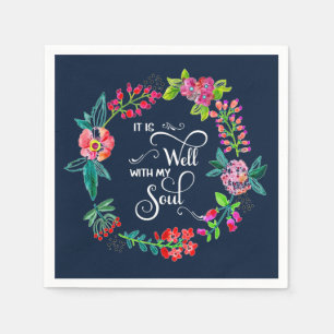 Servilleta De Papel Está bien con mi alma