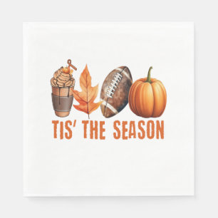 Servilleta De Papel Esta Es La Calabaza De Acción De Gracias De Tempor