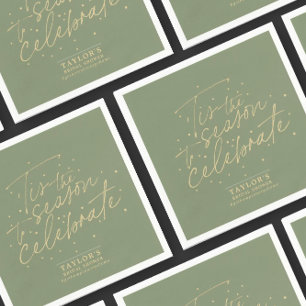 Servilleta De Papel Esta es la ducha de invierno de Green Moss