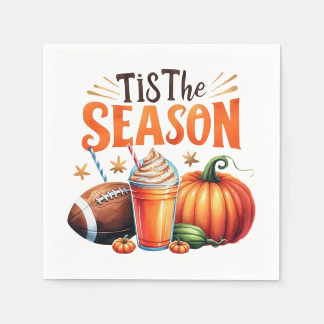 Servilleta De Papel Esta es la temporada (Anverso)