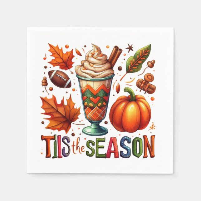 Servilleta De Papel Esta es la temporada (Anverso)