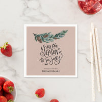 Esta Es La Temporada De Ser Jolly Watercolor Pine