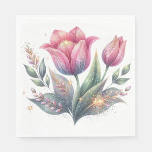 Servilleta De Papel Esta magnífica flor tulipán