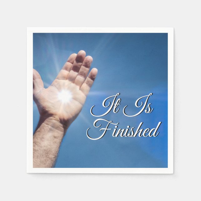 Servilleta De Papel Está Terminado (Anverso)