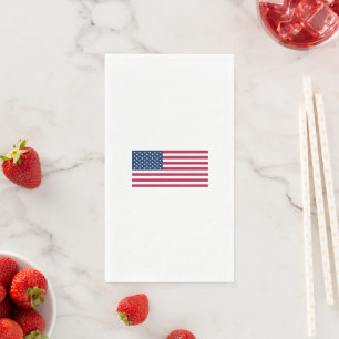 Servilleta De Papel Estados Unidos de América bandera patriótica USA
