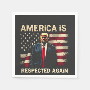 Servilleta De Papel Estados Unidos es nuevamente respetado Trump, Esta