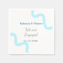 Servilleta De Papel Estamos comprometidos con la espiral de acuarela g