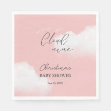 Estamos en el Baby Shower de Chica Rosa Cloud 9