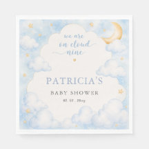 Estamos en el Séptimo Cielo Invitación para Baby S