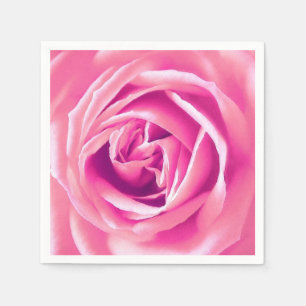 Servilleta De Papel Estampa de rosa rosa