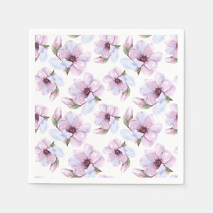 Servilleta De Papel Estampado de flores romántico
