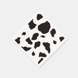 Servilleta De Papel Estampado de Vaca