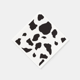 Servilleta De Papel Estampado de Vaca