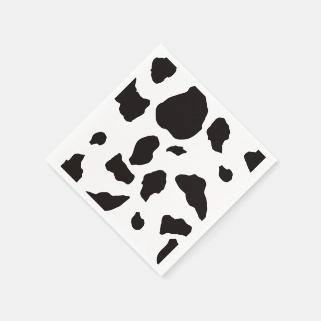 Servilleta De Papel Estampado de Vaca (Borde)
