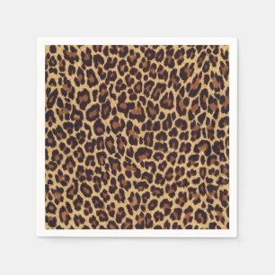Servilleta De Papel Estampado leopardo