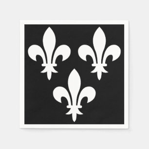Servilleta De Papel Estandarte Medieval de Francia