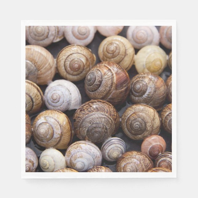 Servilleta De Papel Estanques de caracol (Anverso)