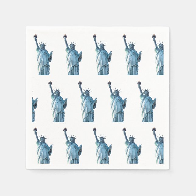 Servilleta De Papel Estatua de la libertad (Anverso)