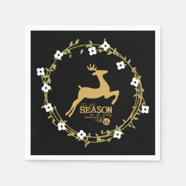 Servilleta De Papel Este es el papel de los Navidades de temporada