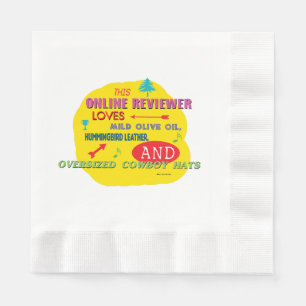 Servilleta De Papel Este revisor en línea ama el aceite de oliva suave