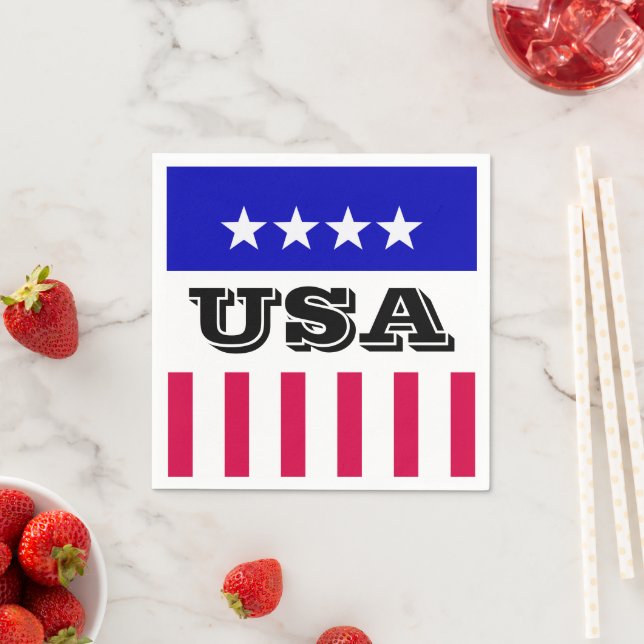Servilleta De Papel Estilo americano (In situ)
