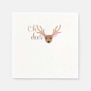 Servilleta De Papel Estilo artístico Oh Deer