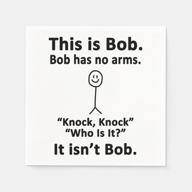 Servilleta De Papel Esto es Bob (Anverso)