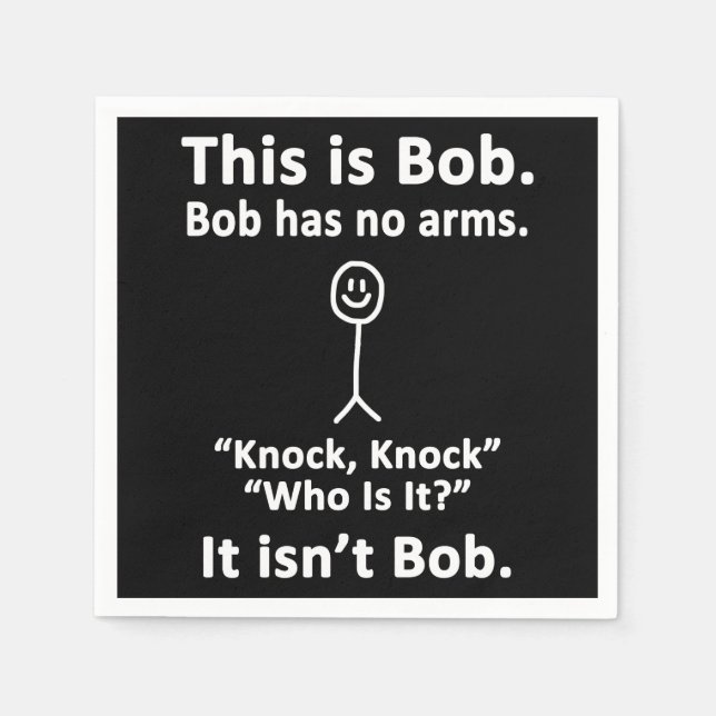 Servilleta De Papel Esto es Bob (Anverso)