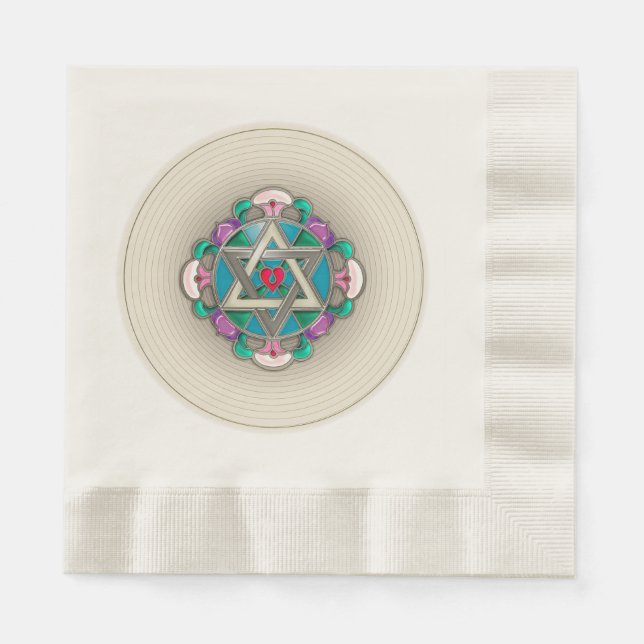 Servilleta De Papel Estrella (Anverso)