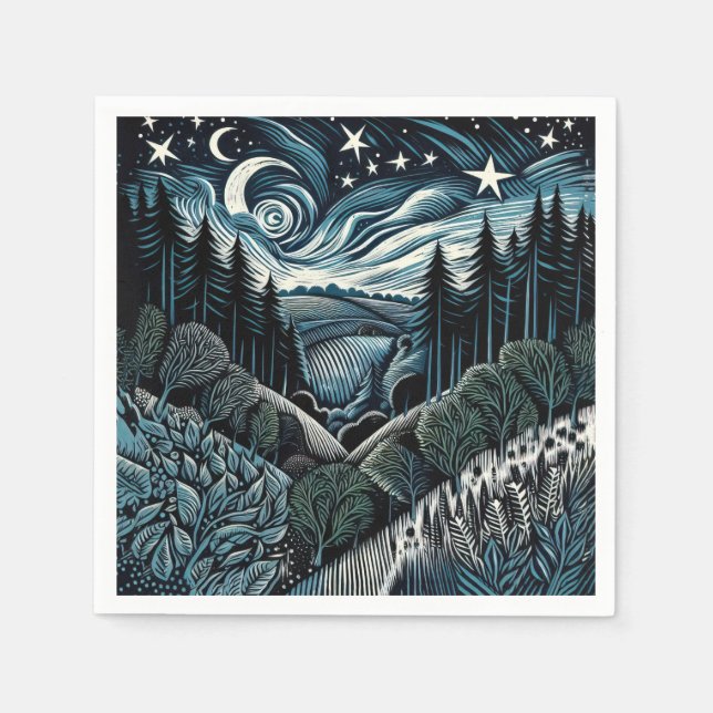 Servilleta De Papel Estrella (Anverso)