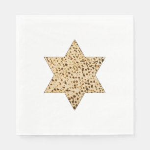 Servilleta De Papel Estrella de David de la Pascua Matzah