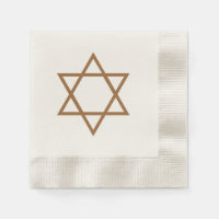 Estrella de David ~ Hanukkah Celebración Napkins