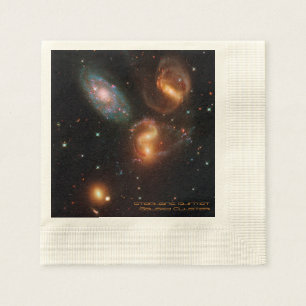 Servilleta De Papel Estrella de galaxia Stephans Quintet