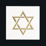 Servilleta De Papel Estrella dorada de David<br><div class="desc">Golden Star of David Siéntete libre de agregar tus propias palabras y/o fotos a este artículo a través de las grandes herramientas de personalización de Zazzle. Este diseño también está disponible en docenas de otros productos. ¡Gracias por pasar por aquí! ¡Dios bendiga!</div>