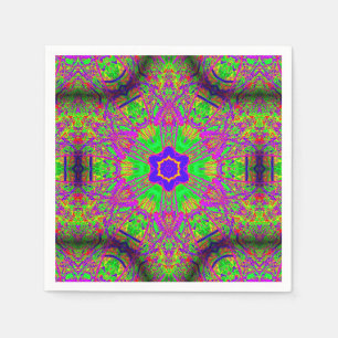 Servilleta De Papel estrella groovy de seis puntos