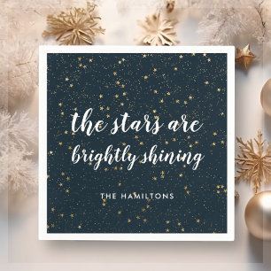 Servilleta De Papel Estrella navidad Brillante