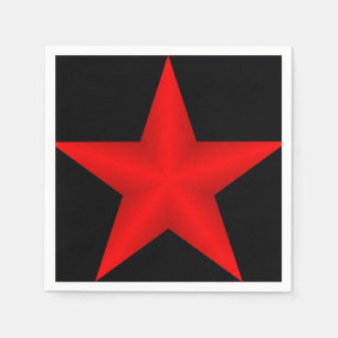 Servilleta De Papel Estrella roja