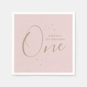 Servilleta De Papel Estrella Twinkle 1er cumpleaños