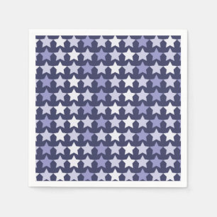 Servilleta De Papel Estrellas azules de la Marina Patriótica
