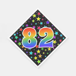 Servilleta De Papel Estrellas coloridas + Acontecimiento del patrón ar