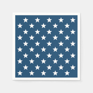 Servilleta De Papel Estrellas del Día de la Independencia en blanco s