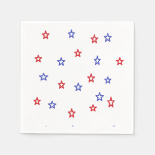 Servilleta De Papel Estrellas Partido Patriótico 