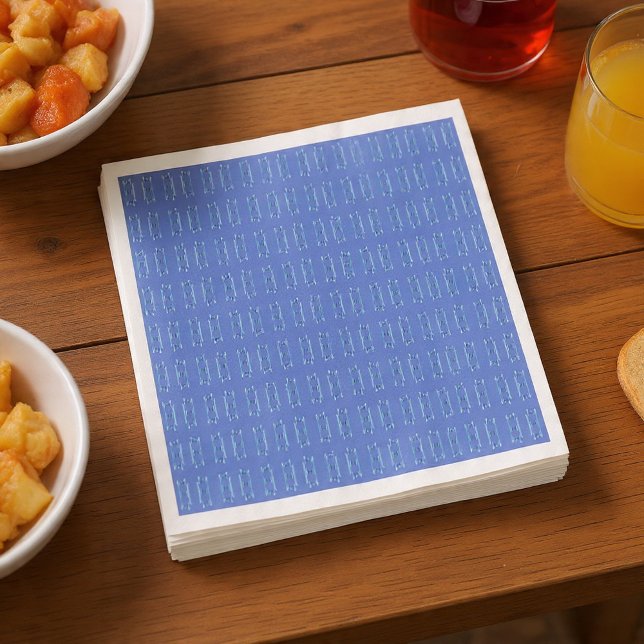 Servilleta De Papel Etchings azules (Subido por el creador)