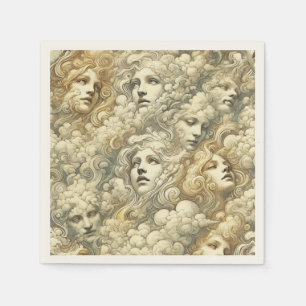 Servilleta De Papel Ethereal Drift - Victoriano gótico