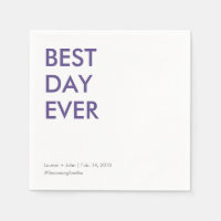 etiqueta de personalizable mejor día que toallas b