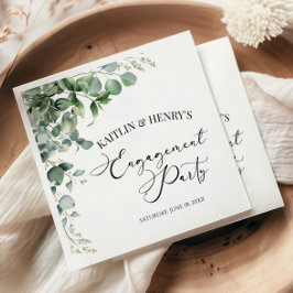 Servilleta De Papel Eucalipto Verde deja partido de compromiso botánic