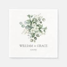 Eucalyptus acuarela Boda de la vegetación rústica