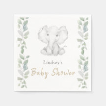 Eucalyptus Little Elephant Baby Shower