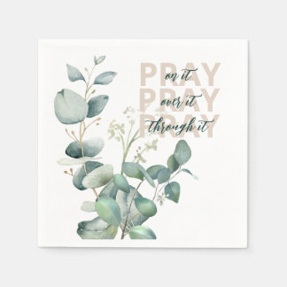 Servilleta De Papel Eucalyptus Prayer Napkin