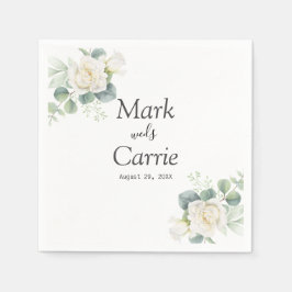 Servilleta De Papel Eucalyptus Rustic Greenery Boda